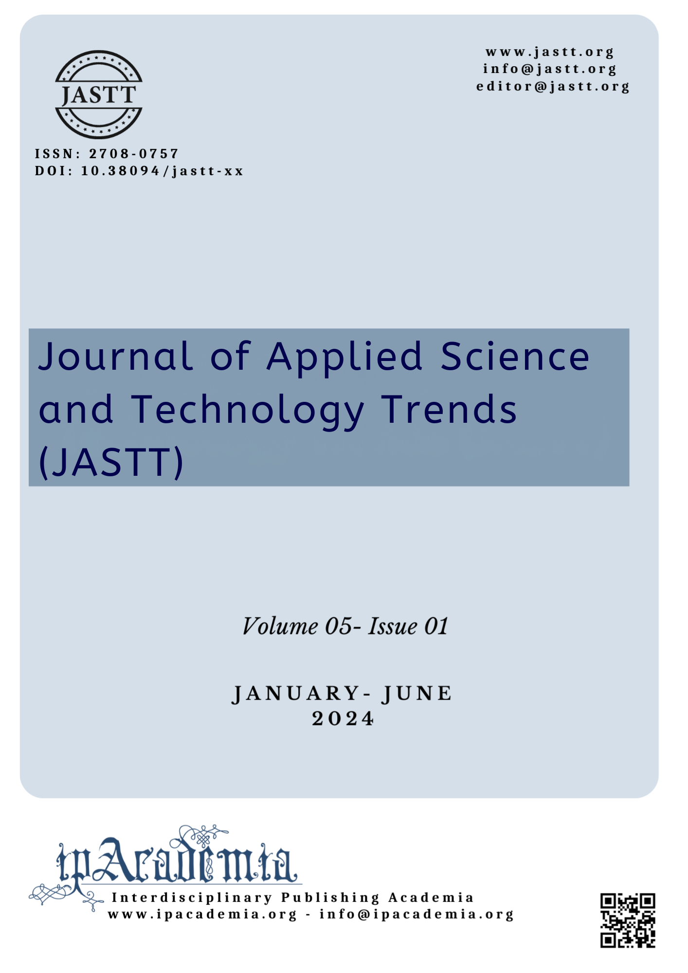 Journal of Applied Science and Technology Trends